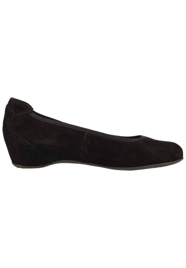 Tamaris Ballerinas Leder Schwarz - surf4shoes