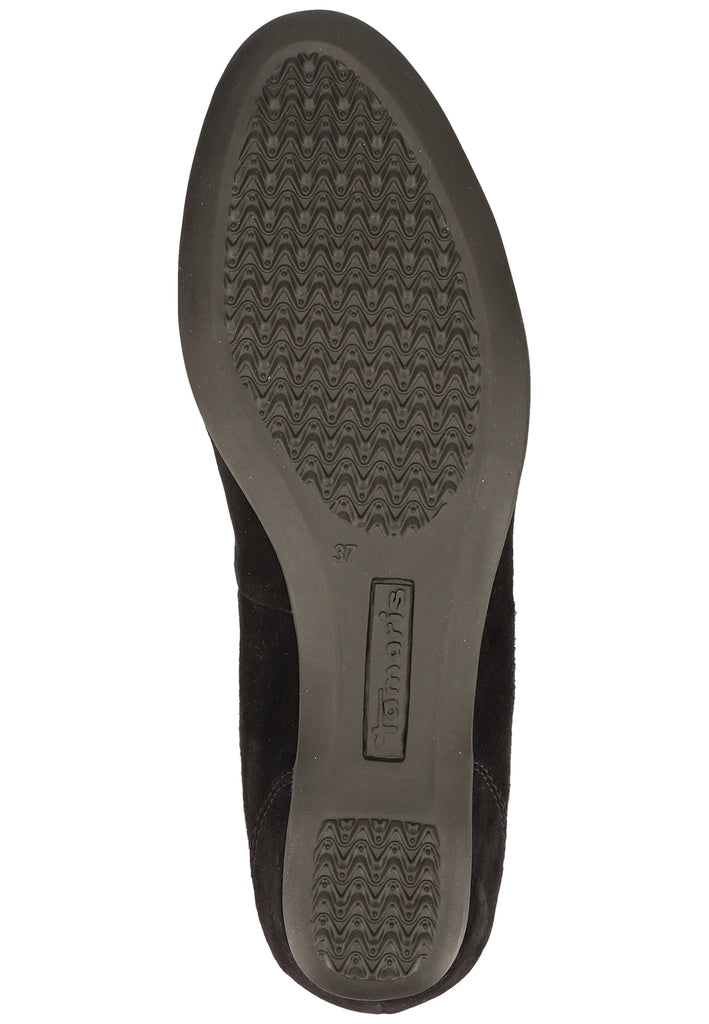 Tamaris Ballerinas Leder Schwarz - surf4shoes