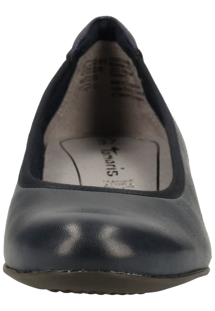 Tamaris Ballerinas Leder/Textil Navy - surf4shoes