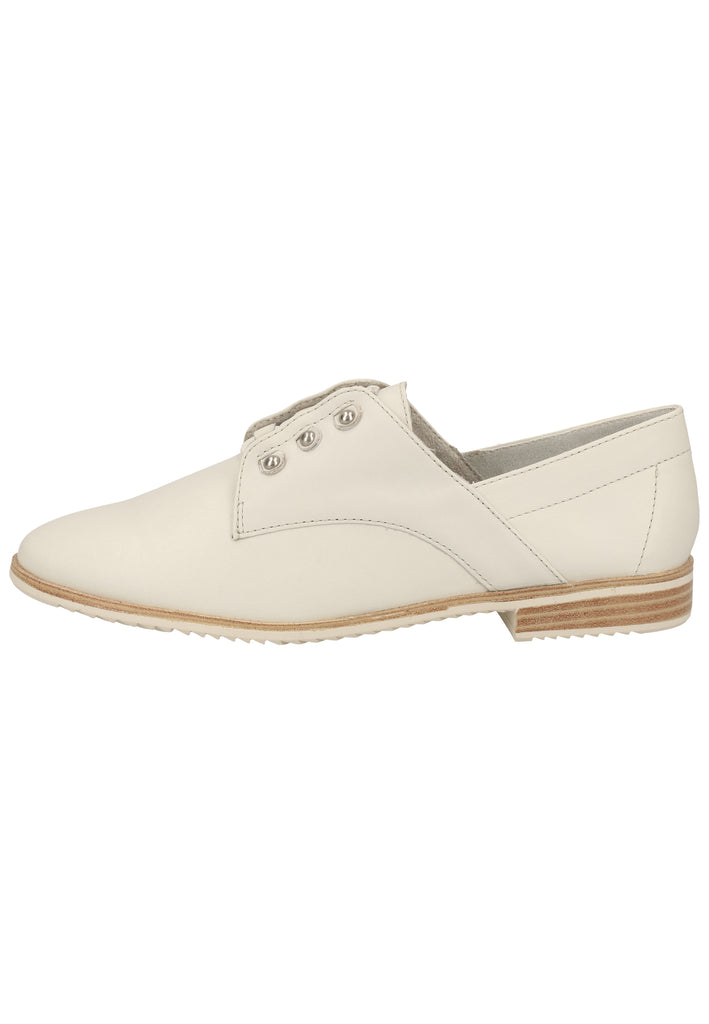 Tamaris Halbschuhe Leder Beige - surf4shoes