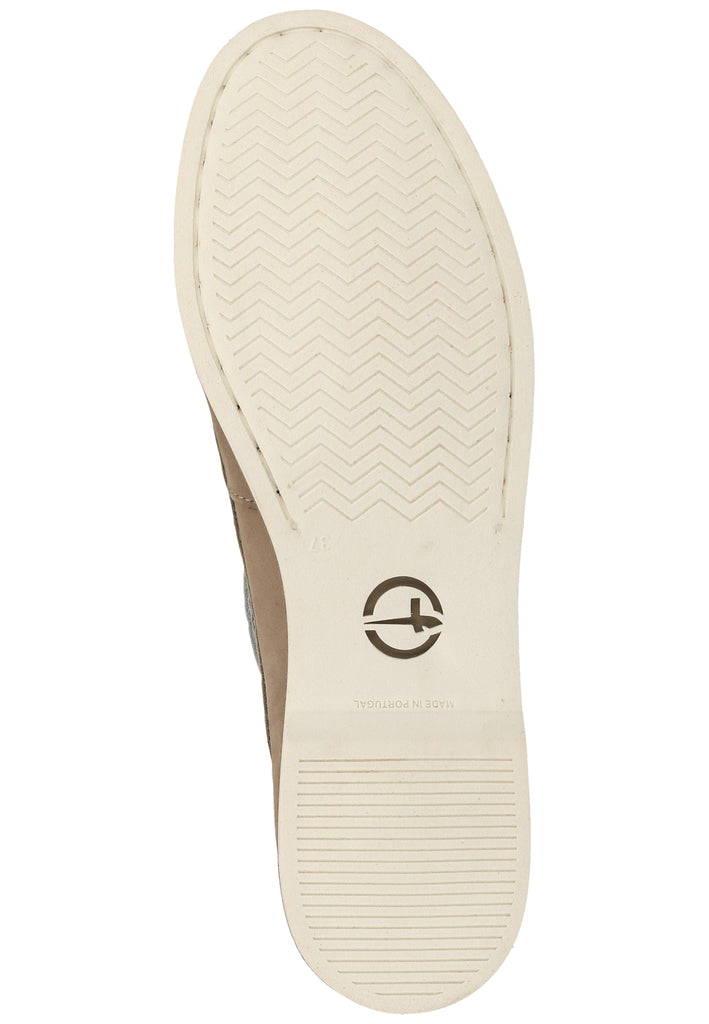 Tamaris Halbschuhe Nubukleder Smoke - surf4shoes