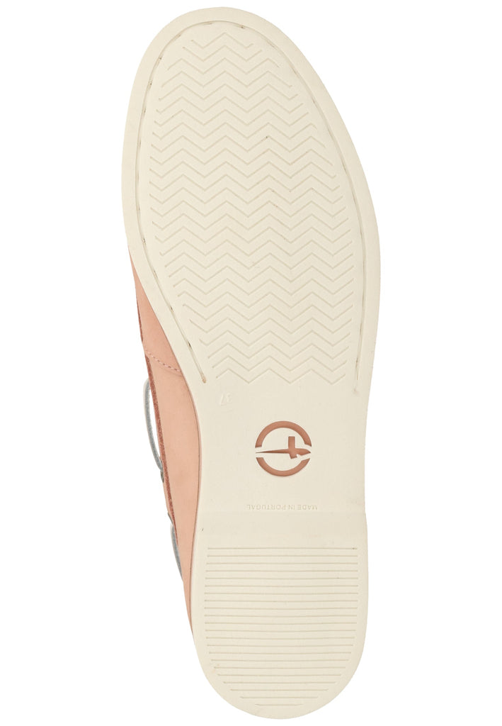 Tamaris Halbschuhe Nubukleder Hellrosa - surf4shoes