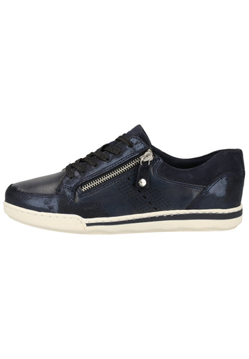 Tamaris Sneaker Leder/Textil Navy - surf4shoes