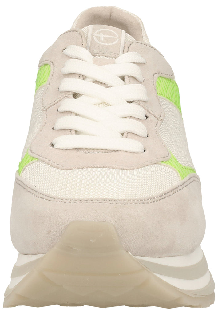 Tamaris Sneaker Lederimitat/Textil Ivory - surf4shoes