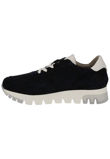 Tamaris Sneaker Veloursleder Navy - surf4shoes