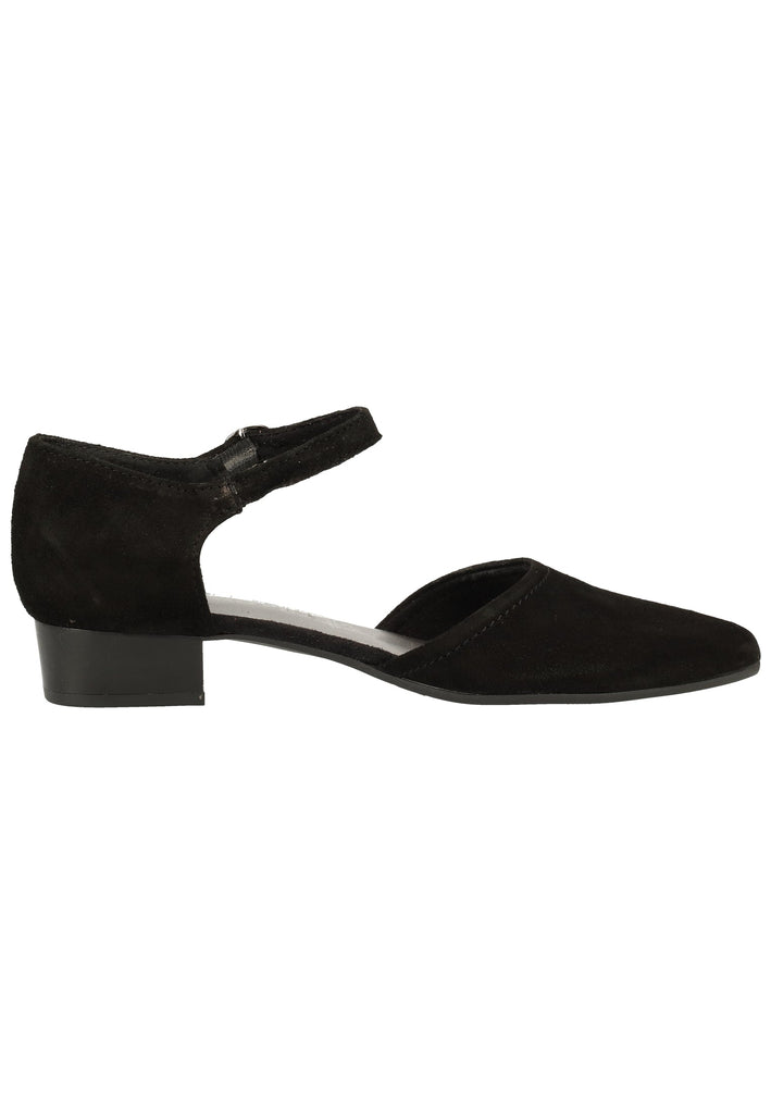 Tamaris Pumps Veloursleder Schwarz - surf4shoes