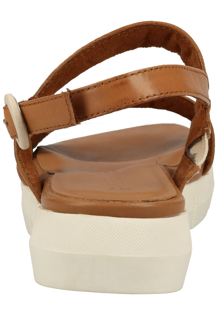 Tamaris Sandalen Leder Cream - surf4shoes