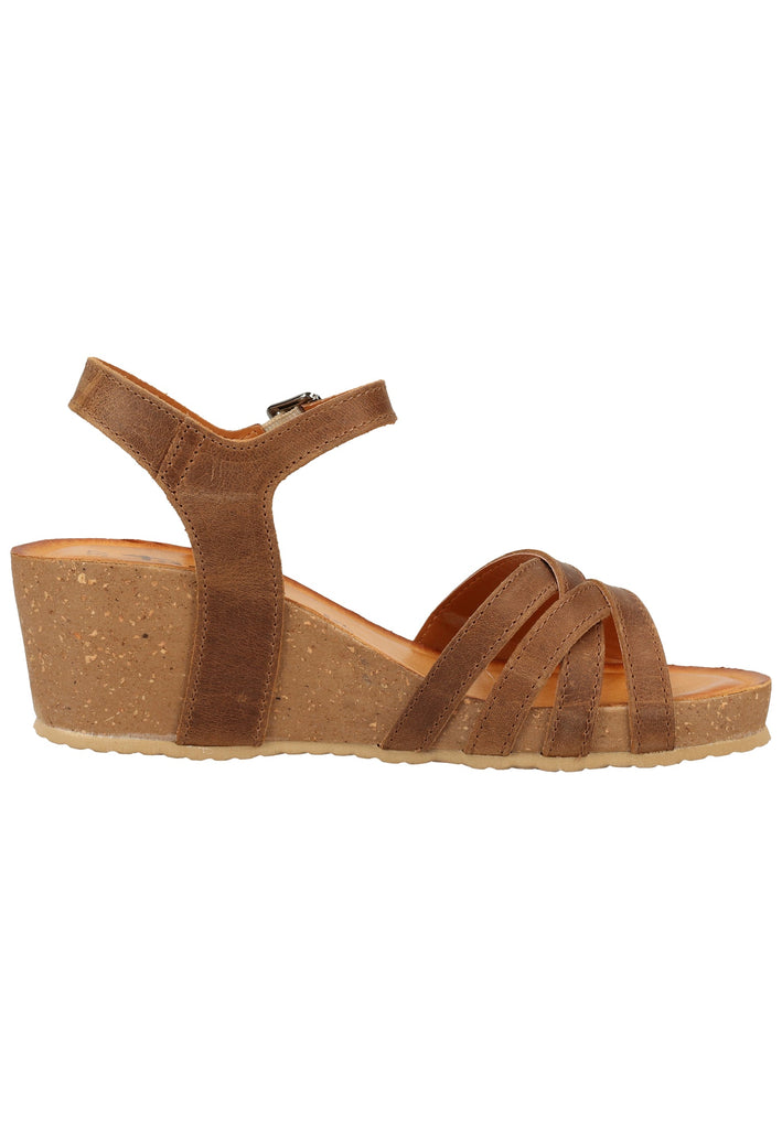 Tamaris Sandalen Leder Espresso - surf4shoes