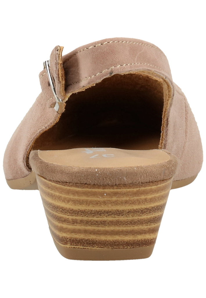 Tamaris Pumps Veloursleder Taupe - surf4shoes