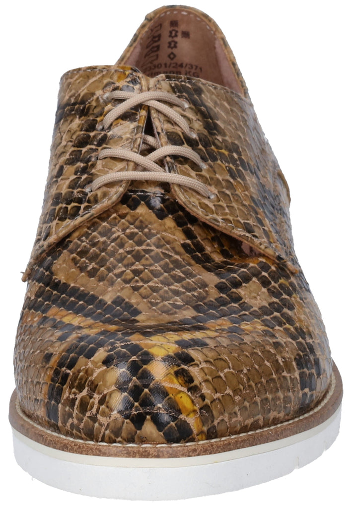 Tamaris Halbschuhe Lederimitat Taupe - surf4shoes