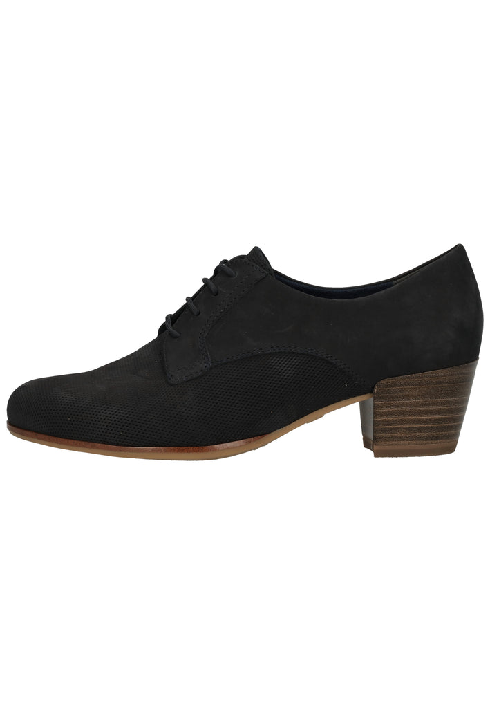 Tamaris Pumps Nubukleder Navy - surf4shoes