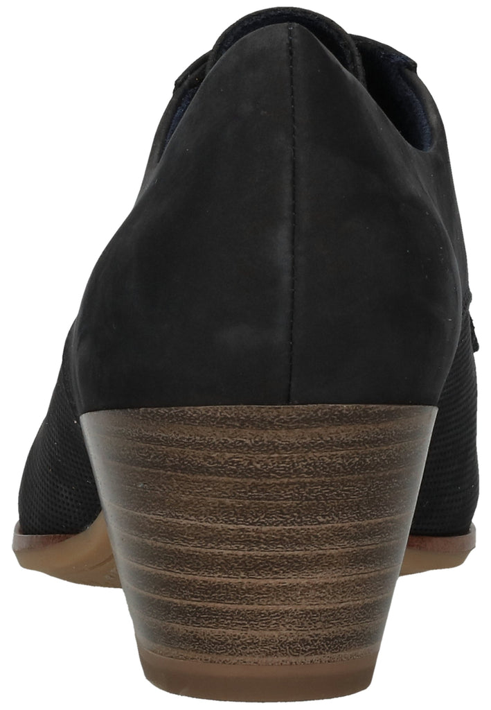 Tamaris Pumps Nubukleder Navy - surf4shoes