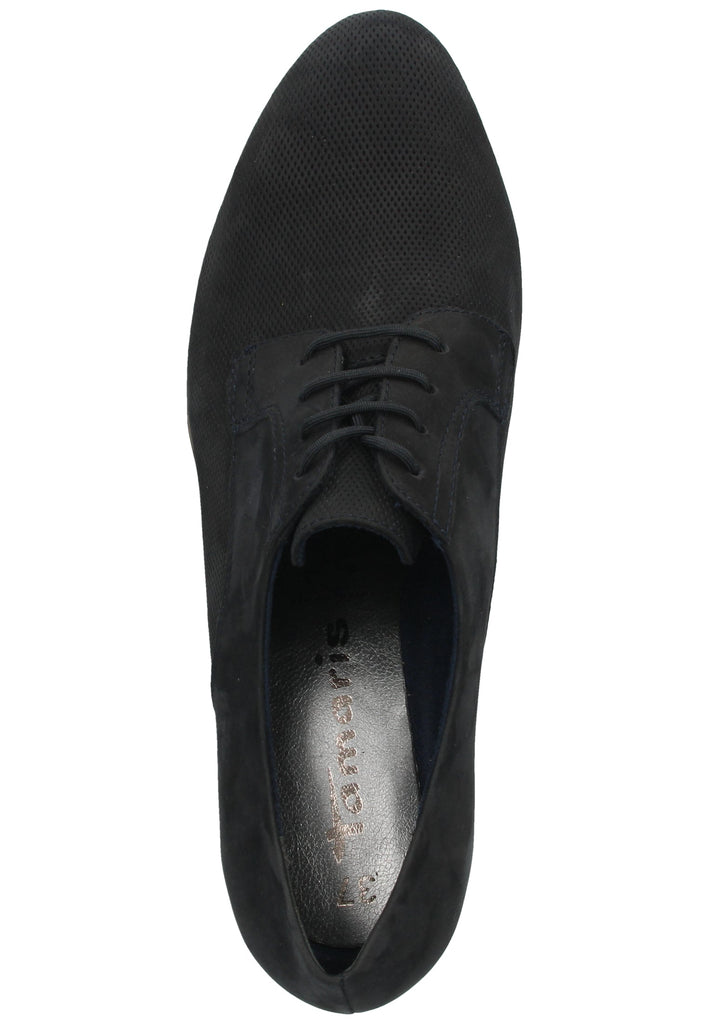 Tamaris Pumps Nubukleder Navy - surf4shoes