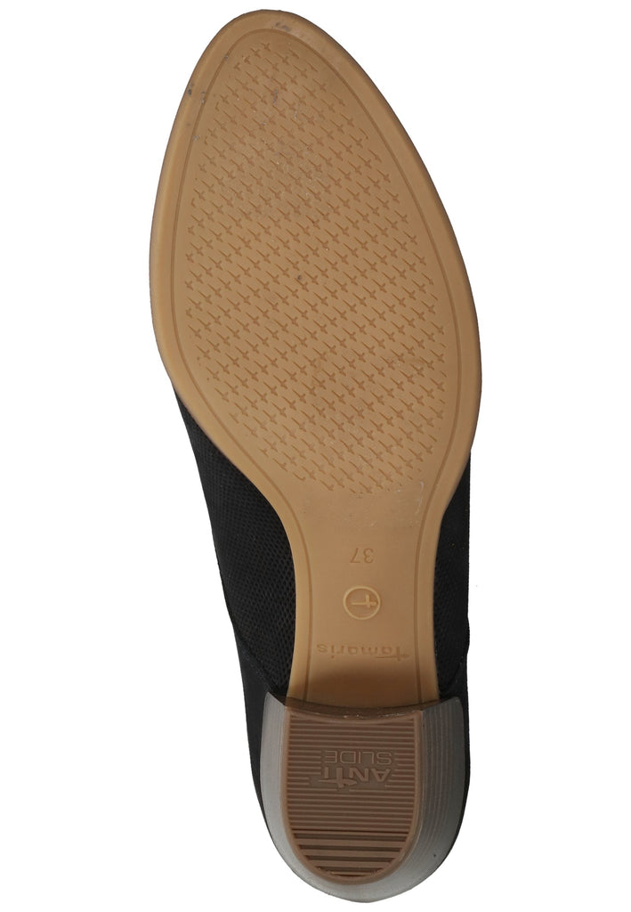 Tamaris Pumps Nubukleder Navy - surf4shoes