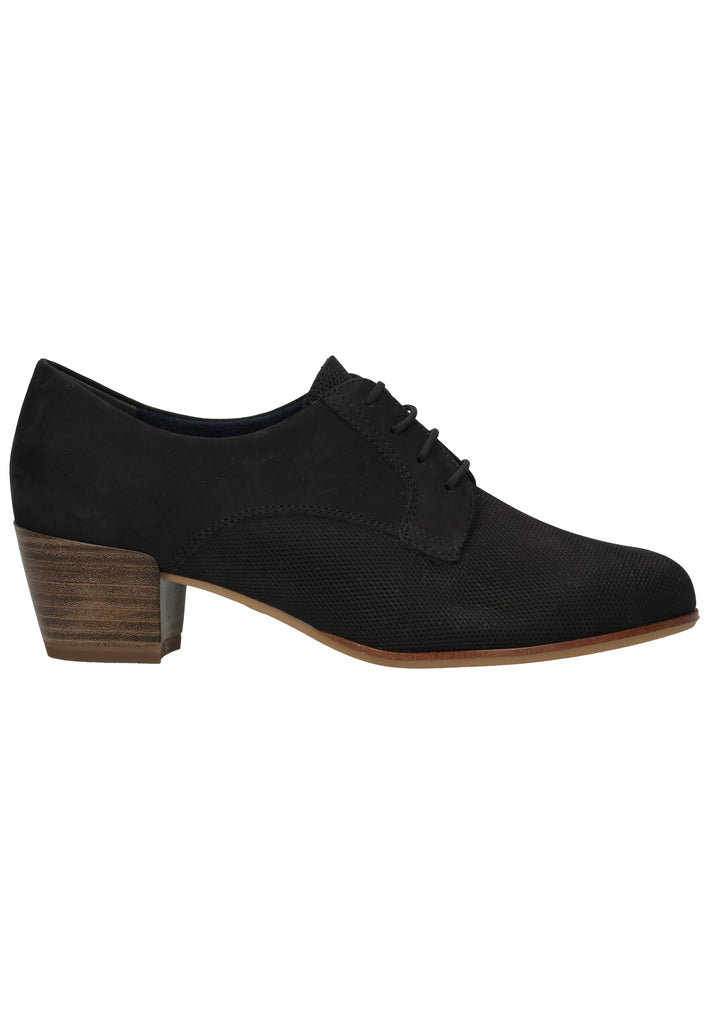 Tamaris Pumps Nubukleder Navy - surf4shoes