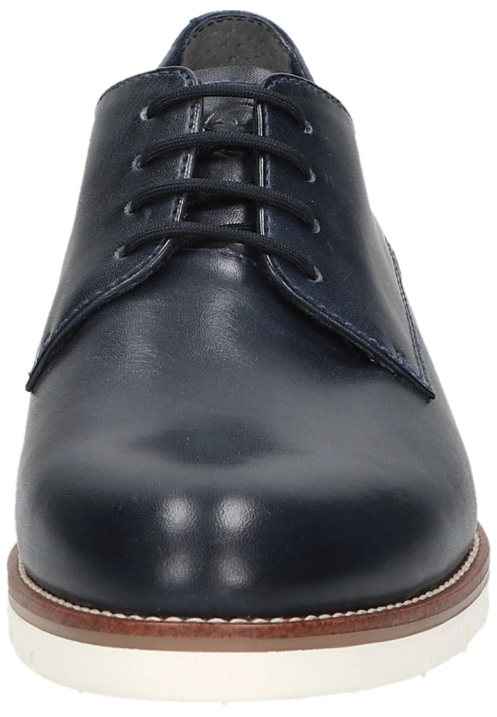 Tamaris Halbschuhe Leder Navy - surf4shoes