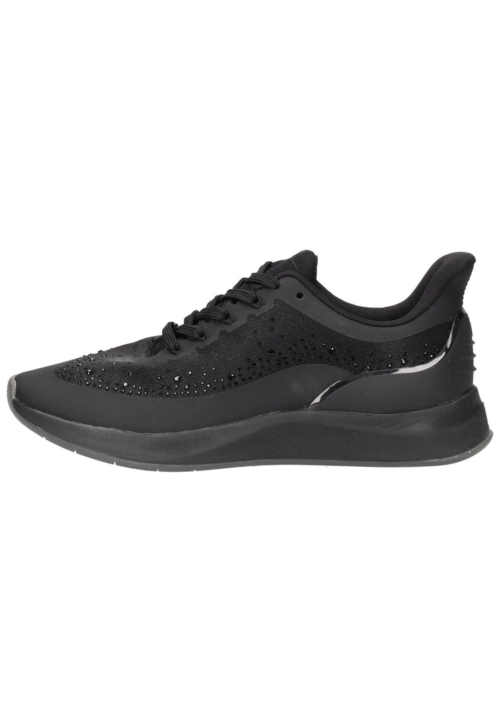 Tamaris Sneaker Lederimitat/Textil Schwarz - surf4shoes