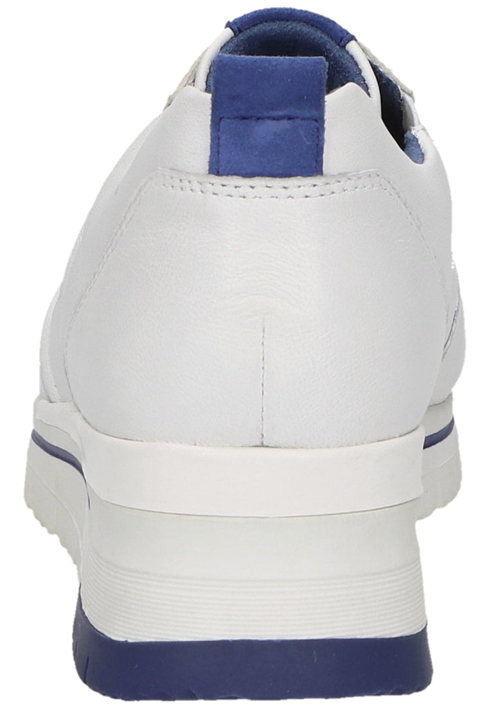 Tamaris Sneaker Leder Weiß/Blau - surf4shoes