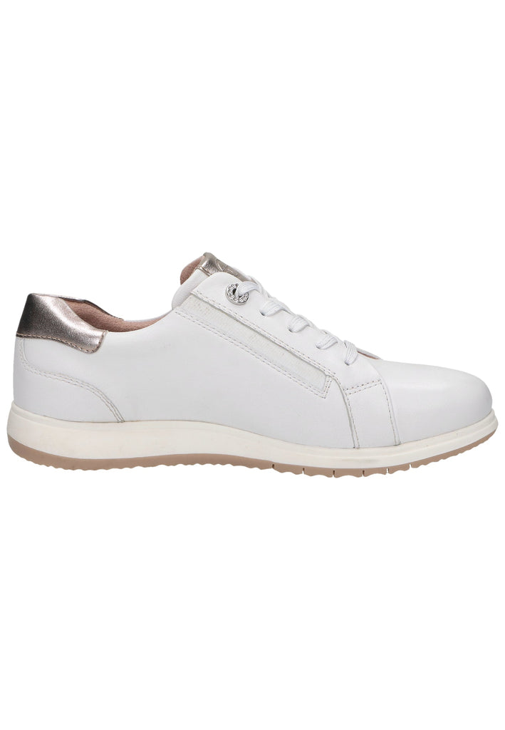 Tamaris Sneaker Leder/Synthetik Weiß - surf4shoes