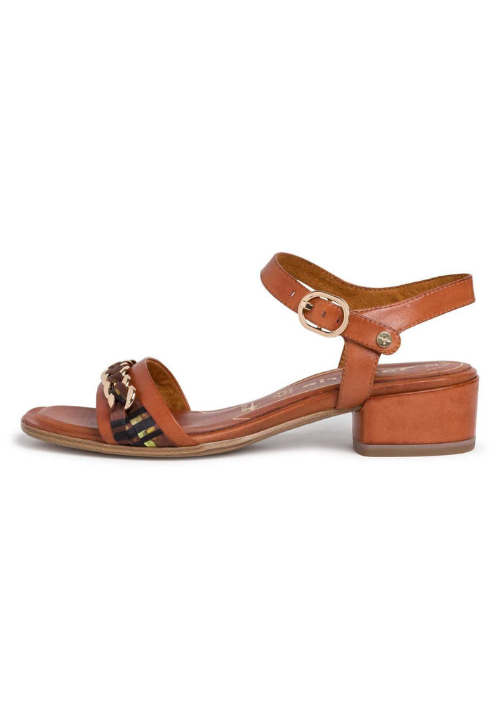 Tamaris Sandalen Leder Cognac - surf4shoes