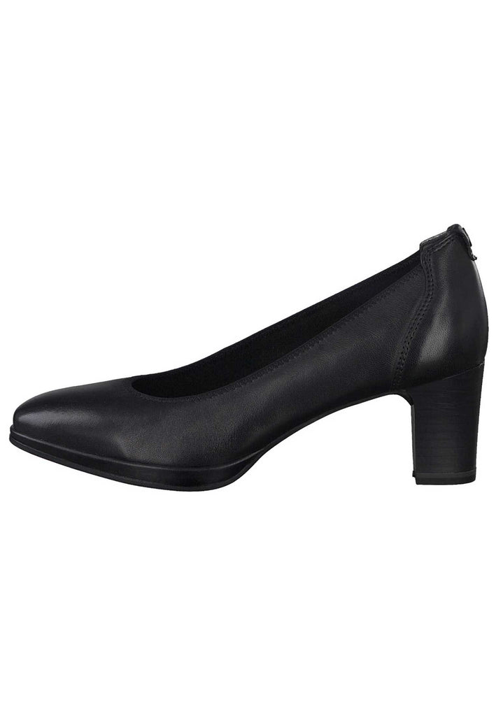 Tamaris Pumps Leder Schwarz - surf4shoes