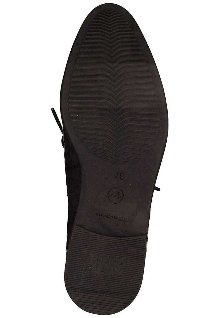 Tamaris Halbschuhe Leder Cafe - surf4shoes