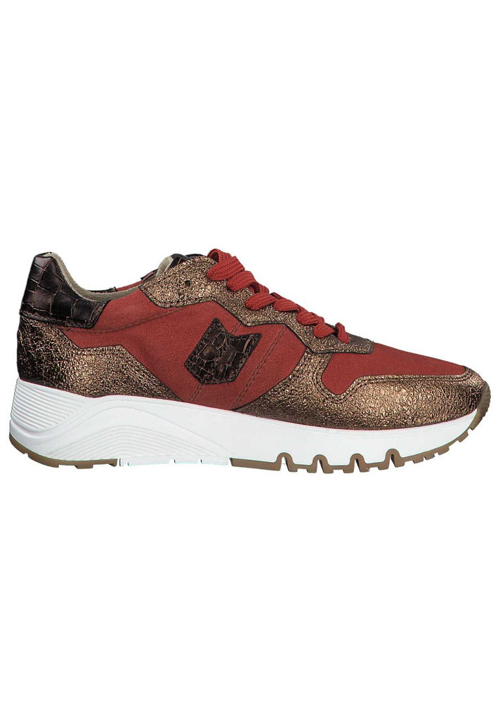 Tamaris Sneaker Leder/Textil Bronze - surf4shoes