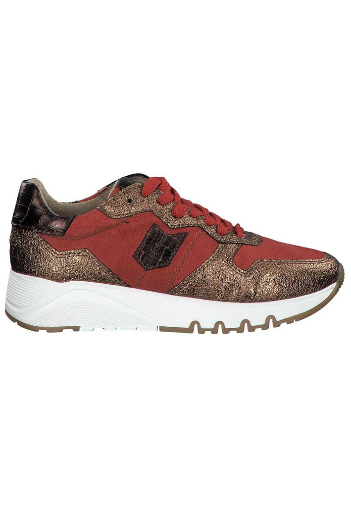 Tamaris Sneaker Leder/Textil Bronze - surf4shoes