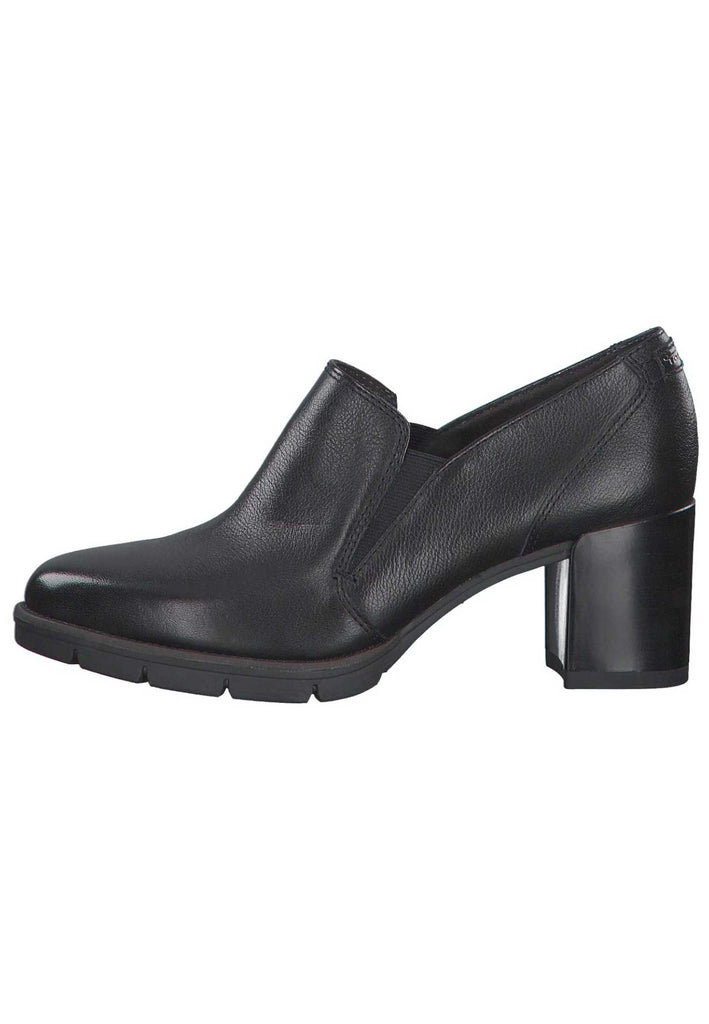 Tamaris Pumps Leder Schwarz - surf4shoes