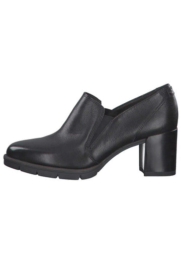 Tamaris Pumps Leder Schwarz - surf4shoes