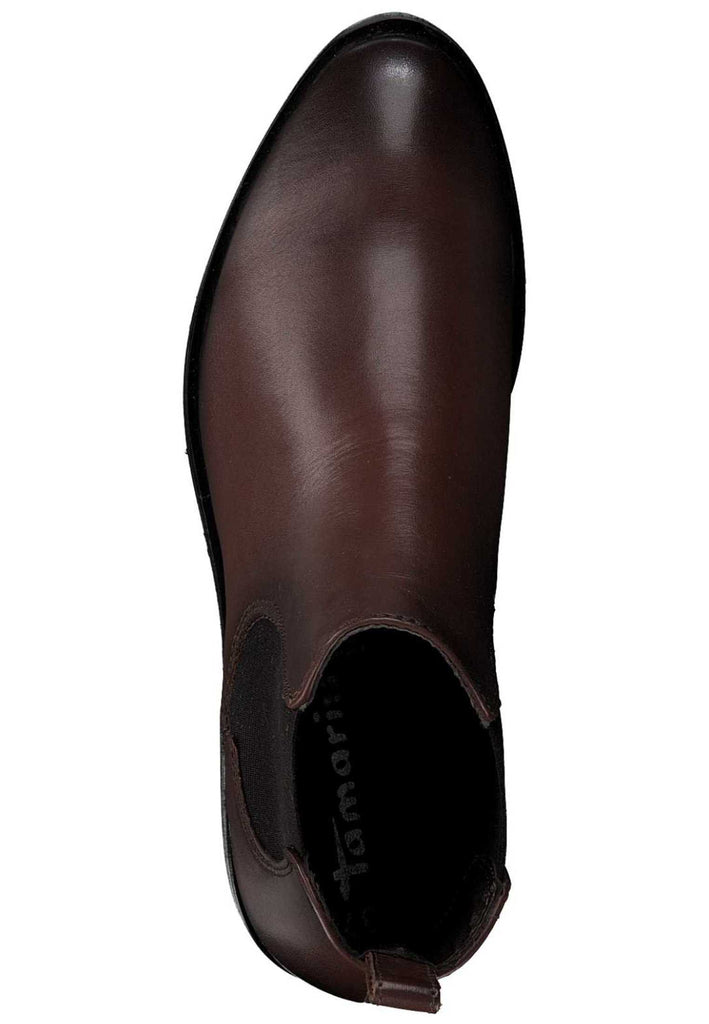 Tamaris Stiefelette Leder Cafe - surf4shoes