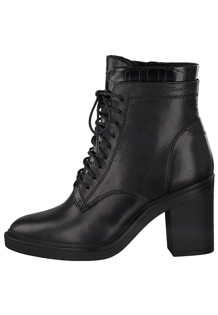 Tamaris Stiefelette Leder/Synthetik Black - surf4shoes