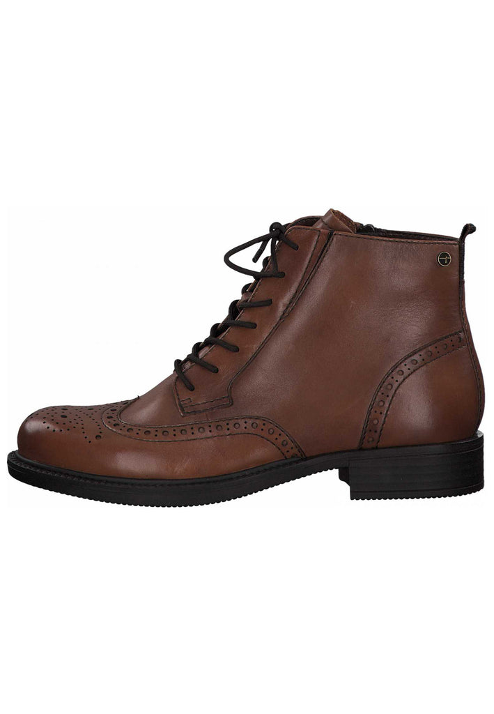 Tamaris Stiefelette Leder Brandy - surf4shoes