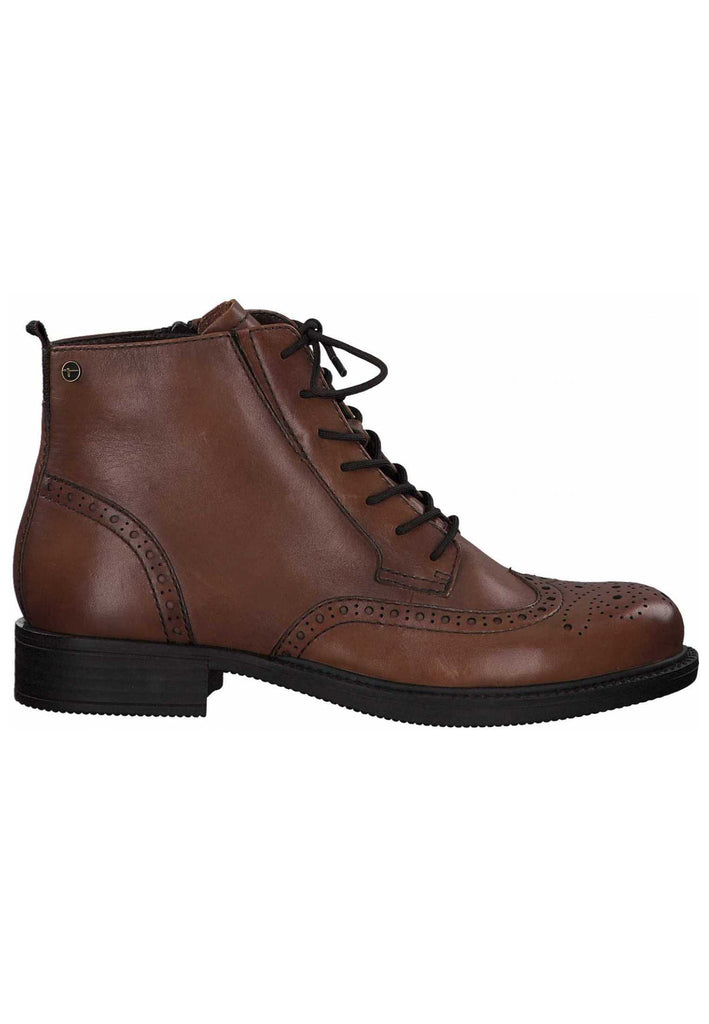 Tamaris Stiefelette Leder Brandy - surf4shoes