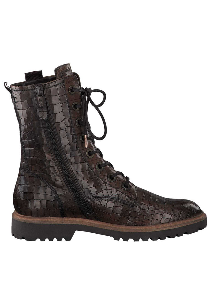 Tamaris Stiefelette Leder Cafe - surf4shoes