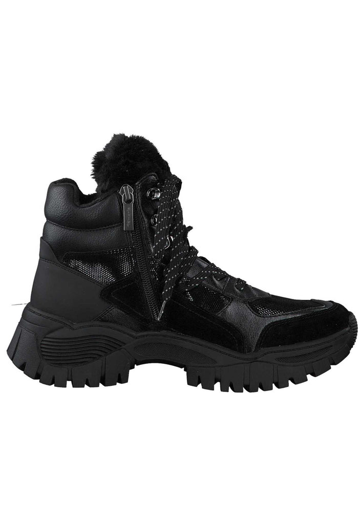 Tamaris Stiefelette Leder/Synthetik Black - surf4shoes