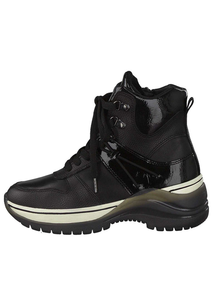Tamaris Stiefelette Leder/Synthetik Black - surf4shoes
