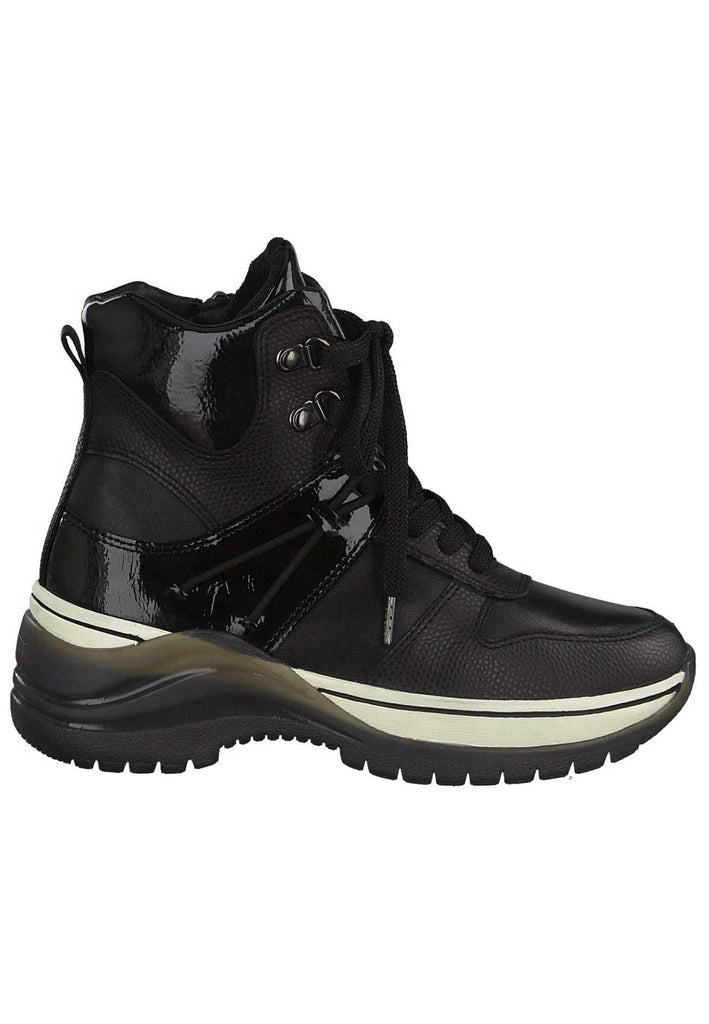 Tamaris Stiefelette Leder/Synthetik Black - surf4shoes