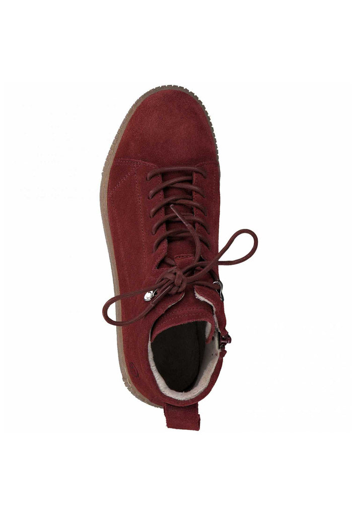 Tamaris Stiefelette Leder Hellrosa - surf4shoes