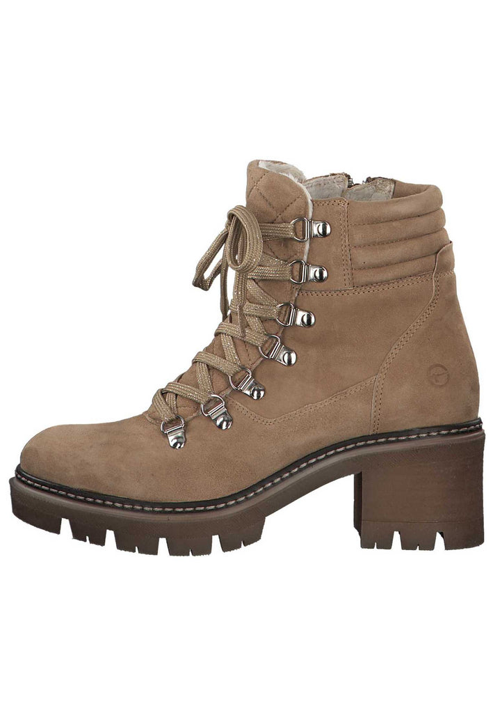 Tamaris Stiefelette Leder Sand - surf4shoes