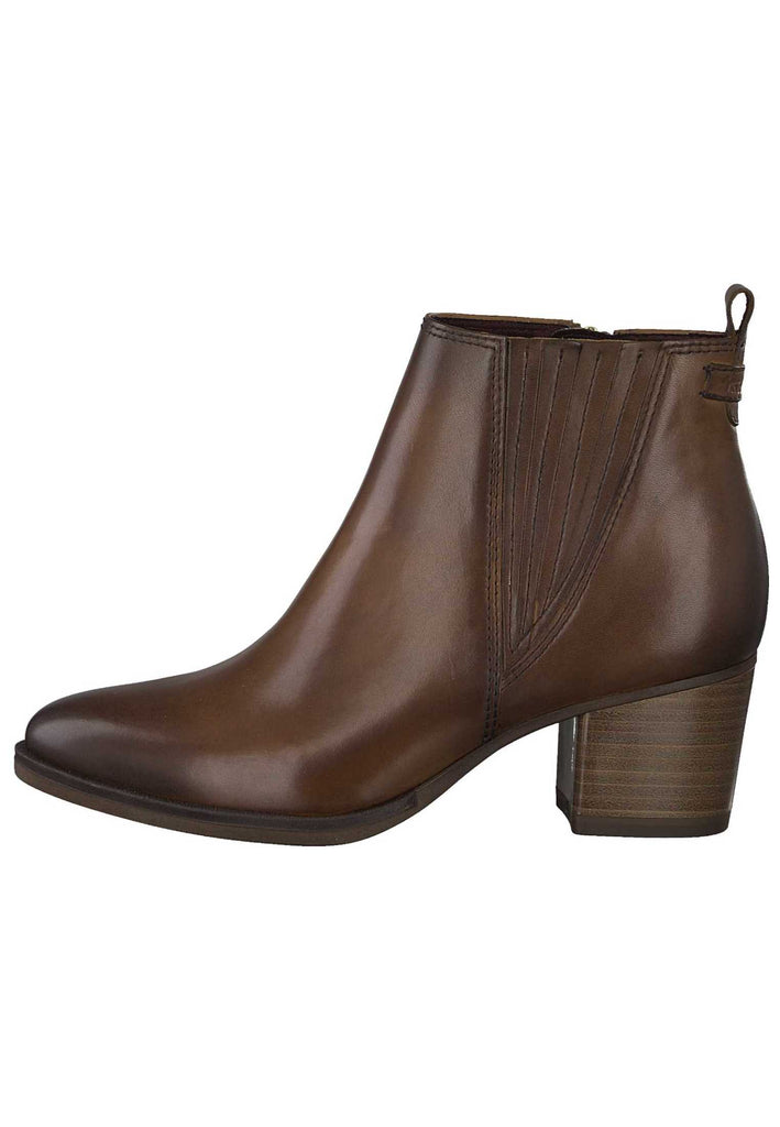 Tamaris Stiefelette Leder Brandy - surf4shoes
