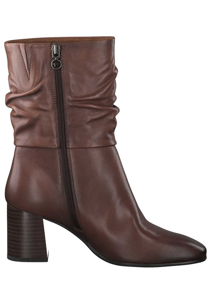 Tamaris Stiefelette Leder Brandy - surf4shoes