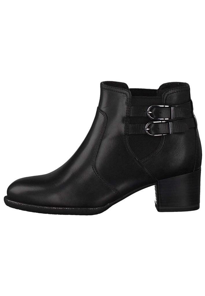 Tamaris Stiefelette Leder/Synthetik Schwarz - surf4shoes