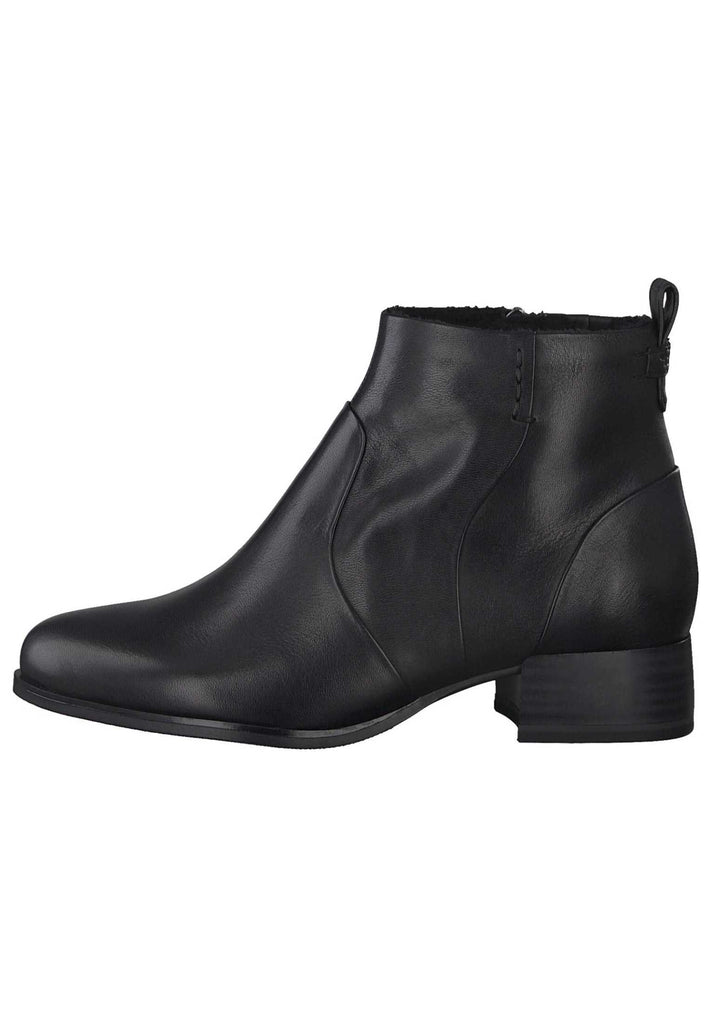 Tamaris Stiefelette Synthetik Schwarz - surf4shoes
