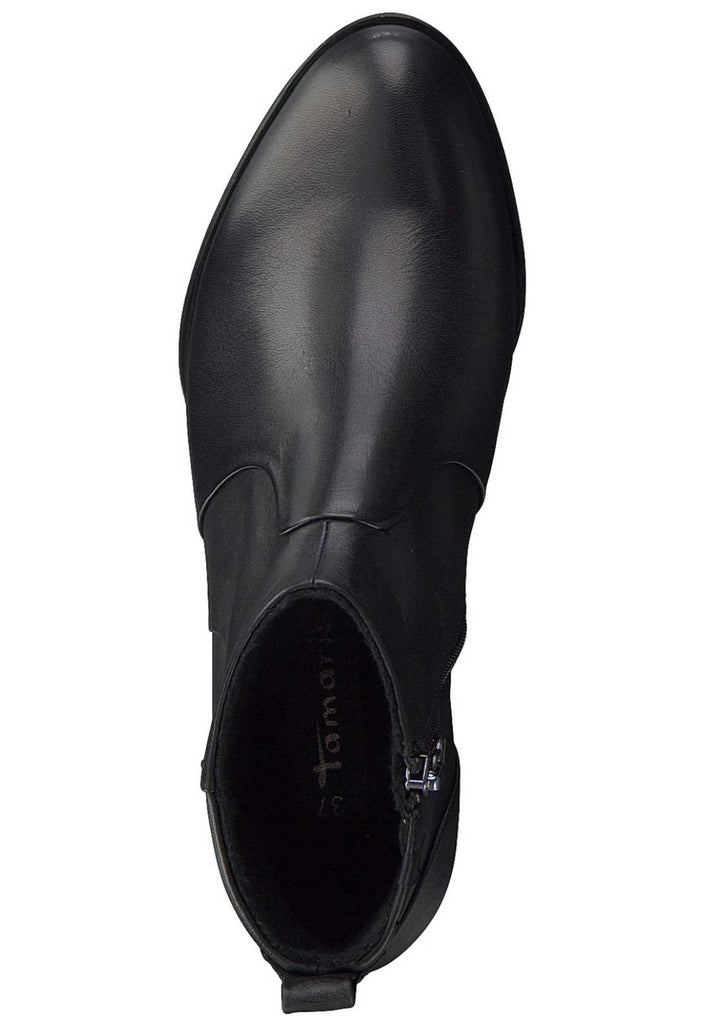 Tamaris Stiefelette Synthetik Schwarz - surf4shoes