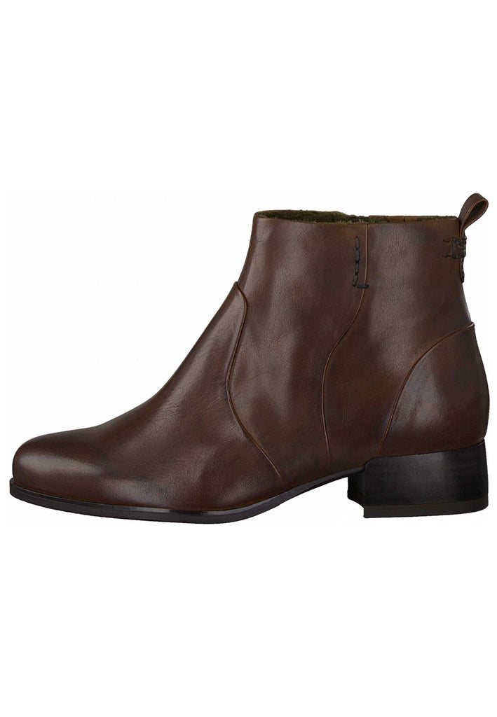 Tamaris Stiefelette Synthetik Brandy - surf4shoes