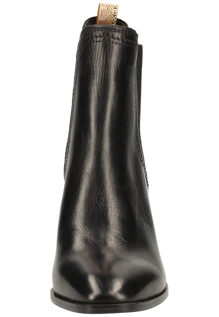 Tamaris Stiefelette Leder Schwarz - surf4shoes