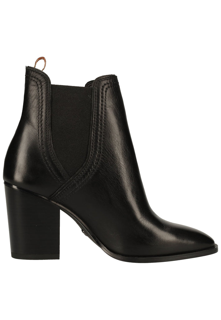 Tamaris Stiefelette Leder Schwarz - surf4shoes