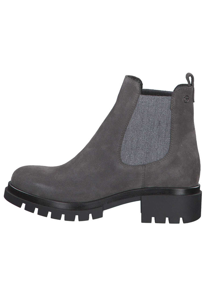Tamaris Stiefelette Leder Anthrazit - surf4shoes