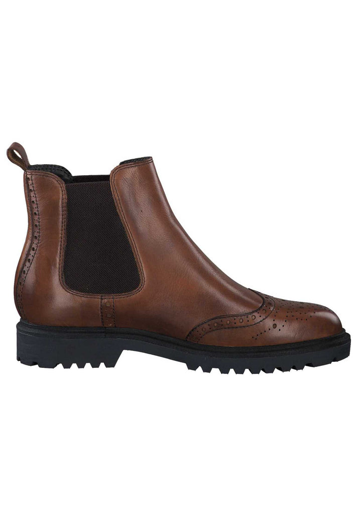 Tamaris Stiefelette Leder Cognac - surf4shoes